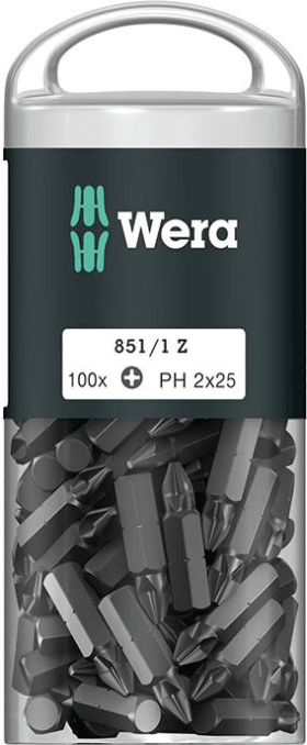 Wera Bit 851/1 Z, 100 Stück