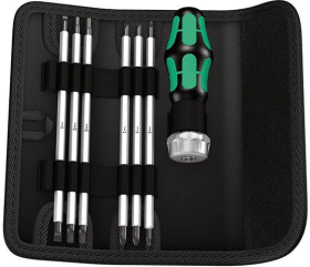 Kombiklingen-Satz Vario 7-teilig RatschenfunktionWera