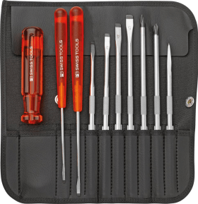 PB SWISS TOOLS WECHSELINGEN-SATZ 10-TLG. IN ROLLTASCHE PB 215.L25