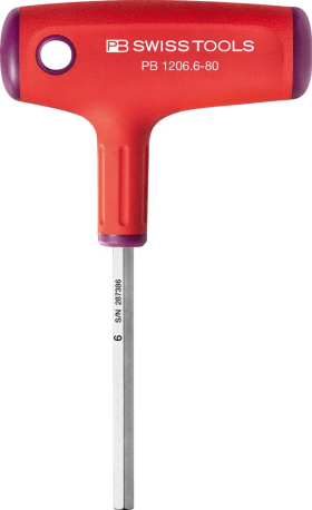 PB Swiss Tools Quergriff-Schraubendreher 6x80mm 