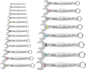 WERA 6003 JOKER 22 SET 1 RING-MAUL- SCHLÜSSELSATZ 22TLG 5,5-32 MM 5020232001