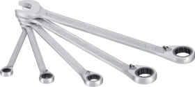 HAZET MAUL-RINGRATSCHENSCHLÜSSEL-SATZ 606/5 5-TLG. 8-19MM UMSCHALTBAR