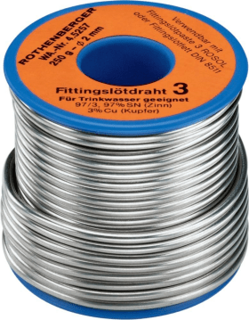 ROTHENBERGER Fittingslot Ø 3 mm, DVGW-zertifiziert, für Kalt- und Warmwasserinstallation