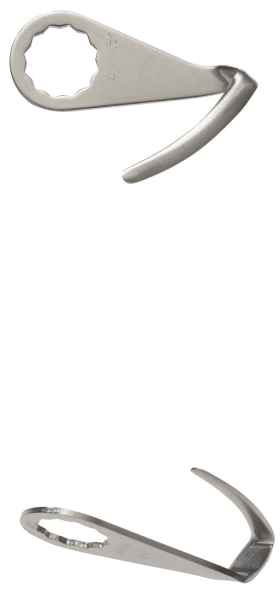 FEIN SCHNEIDMESSER U-FORM LANGER SCHENKEL 52,0MM 2/PACK 6 39 03 153 01 2