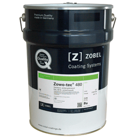 Zobel Decklack ZowoTec 480 TopCoat Color, RAL 9016, 20 Liter