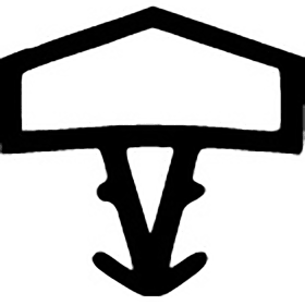 DOPPELSTRANG-DICHTUNG AD-401-V-D BR BRAUN