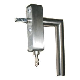 FENSTERGRIFF ABSCHLIESSB. GEHRUNGSFORM RED LINE 8301/S 30/35 MM STIFTLG.EDELST.