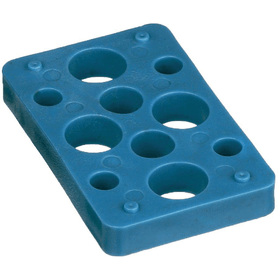 KNUDSEN K-KLOTZ SCHWARZ 20X50X80 MM NR.0163 985004053 VE=300 ST.