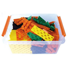 KNUDSEN KEILE 928700110 80X40X8 (BOX=1000 ST.) ORANGE