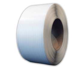 Polyester-Umreifungsband Weiß 16mm breit 850m/Rolle Art.-Nr.511016