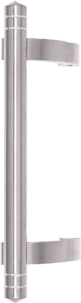 STOSSGRIFF 0199 ES EDELST. 210 MM INKL.BEFESTIGUNG13ES