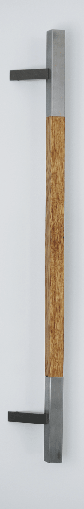 STOSSGRIFF 0342 QUADRAT. 35X35MM GERADE STÜTZEN (EICHE) 1400/1200 MM 0342-1400