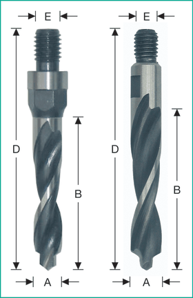 WEMARO OLIVENBOHRER HSS-E M-10 AG 12X50/ 87MM RECHTS M.VORBOHRER 486 050 012