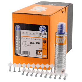 ITW SPIT RONDELLENNÄGEL HCG6-22 + GAS PULSA 800 057568 VPE = 500 STÜCK