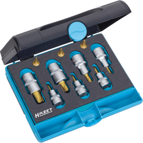 HAZET TORX SCHRAUBWERKZEUG-SATZ 1557/10 10 TEILIG