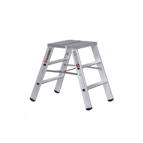 EUROLINE ALU-STUFENSTEHLEITER BREIT 30581 3058103 2 X 3 STUFEN