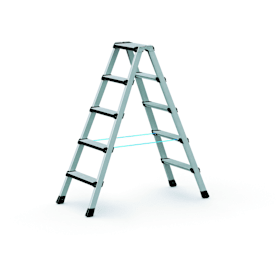 ZARGES Stehleiter Comfortstep B 2 x 4 Stufen Arbeitshöhe 2,50 m