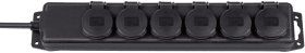 Brennenstuhl Steckdosenverteiler 6-Fach 2m