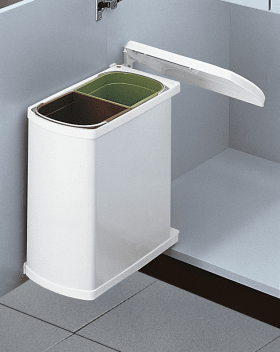 ABFALLSAMMLER 3416001 ÖKO-FLEX DUO 16 WEISS 3387100672