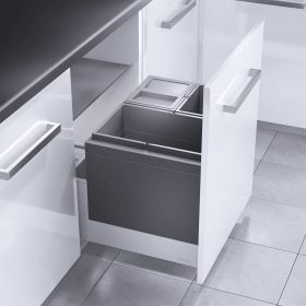 EINBAUABFALLSAMMLER, KB 500, 44L TRIPLE XL,3631591,SLATE-GREY 3377101683