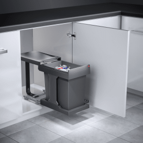 EINBAUABFALLSAMMLER, KB 300, 20L SOLO,3635001,SLATE-GREY 3387101715