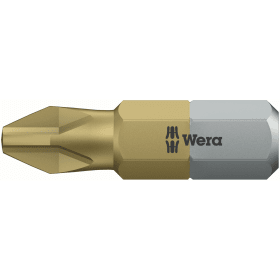 WERA 851/1 TIN BITS PH2 25MM 1/4 6-KT. AUFNAHME 05480172001