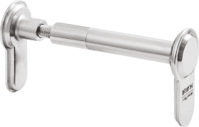 IKON Blindzylinder Var.verstellb. 47-120mm, matt vernickelt 1538