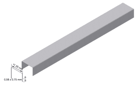 PREBENA HEFTKLAMMERN VX12CNK VZ BOX A 3.000 STK