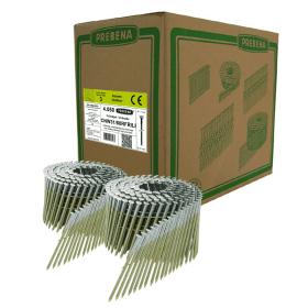 PREBENA COILNÄGEL CNW31/80RFRILI LINSEN- KOPF WERKSTOFFNR. 1.4301 BOX A 4.050 STK