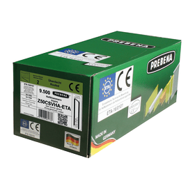 PREBENA HEFTKLAMMERN Z40CSVHA-ETA STARK VERZINKT GEHARZT BOX A 11100 STÜCK