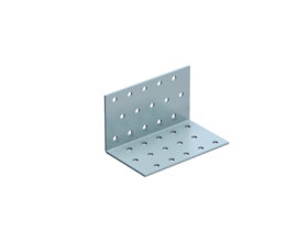 LOCHPLATTENWINKEL 6230 60X60X60X2,5 MM GLEICHSCHENKLIG