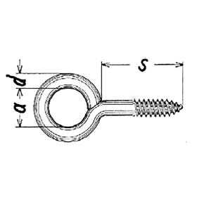 THOMAS RINGSCHRAUBEN 1 12 X 4 MM VERZ. 