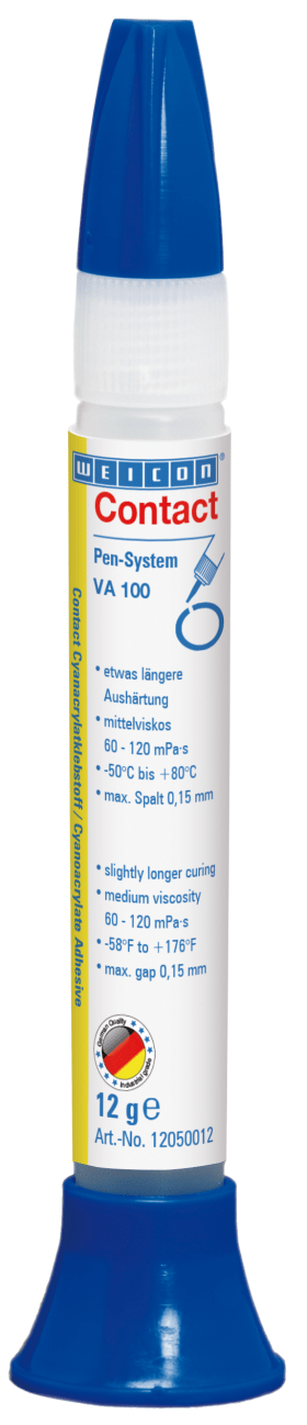 WEICON CONTACT VA 100 CYANACRYLAT-KLEBS. 12G 10018867 12050012 MIT.VISKOS PEN-SYS