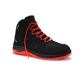 ELTEN Sicherheitsschnürstiefel MADDOX black-red Mid ESD S3 769561