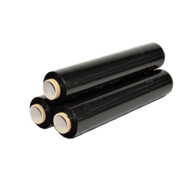 Hildebrandt Hand-Stretchfolie 500 mm x 260 m, schwarz