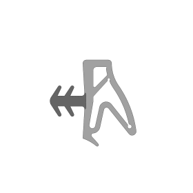 INNENTÜRDICHTUNG L 5701 GRAU 