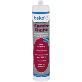 BEKO KAMIN-DICHT SPEZIAL-DICHTSTOFF 230 8 210 310 ML KARTUSCHE SCHWARZ