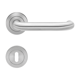 DRÜCKERGRT. ER27BB071 3-TLG.ROS. KRETA EDELSTAHL MT.