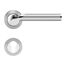 ZTR.-DRÜCKERGRT. STARLIGHT R38PZ065 3-TLG.ROS.CHR./EDELST.MT.