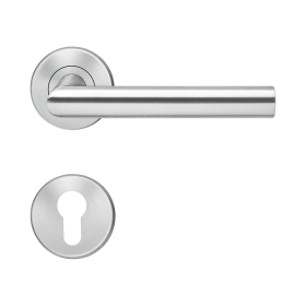 DRÜCKERGRT. E300BPZ071 KLIPPROSETTEN SLIM STYLE EDELSTAHL MT.