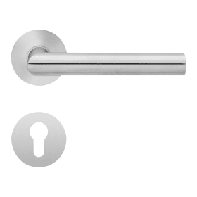 DRÜCKERGRT. EPL28PZ0 71 2-TLG.ROS. RHODOS EDELSTAHL MT.