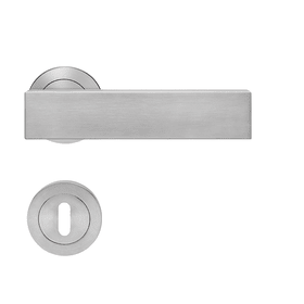 ZTR.-DRÜCKERGRT. ER52PZ071 RUNDE ROS. MILANO EDELSTAHL MT.