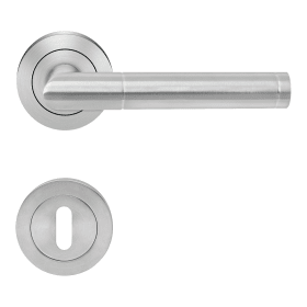 DRÜCKERGRT. ER34BB071 3-TLG.ROS. RIO STEEL EDELSTAHL MT.