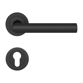 DRÜCKERGRT. RHODOS ER28PZ083 3-TLG.ROS. KOSMOS SCHWARZ