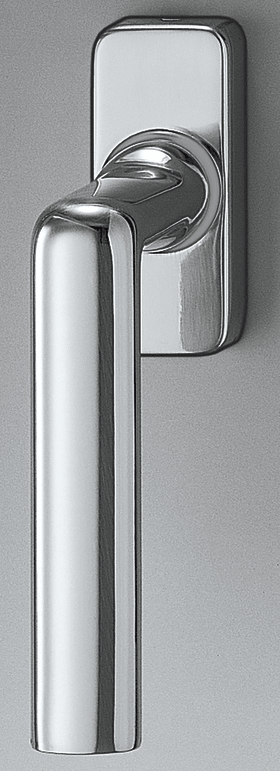 FENSTERGRIFF 1929/R MP MESS. POL. STIFT 32 MM VORSTEHEND