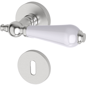 ROSETTENGRT. SANDRA 1A168MRD1731P7ZZA R-D17 BB PORZ. WEISS/SAT. CHROM