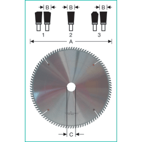 WEMARO AUSKLINKSÄGEBLATT HM-BESTÜCKT 400X4,6X32MM Z-96 KS 700 400 320