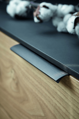 FORMAT MÖBELGRIFF EDGE STRAIGHT 40MM MATT SCHWARZ 3377100003