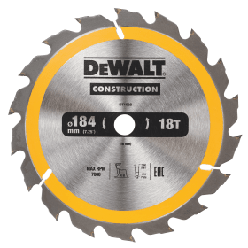 DEWALT KREISSÄGEBLATT HANDKR. 184/16MM 18WZ DT1938-QZ
