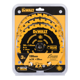DEWALT KREISSÄGEBLATT DT10399-QZ 190/30MM 24 WZ